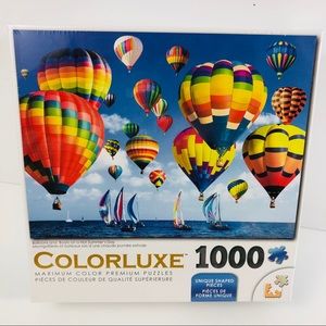 Colorluxe 1000 Pc. Puzzle Hot Air Balloons & Boats